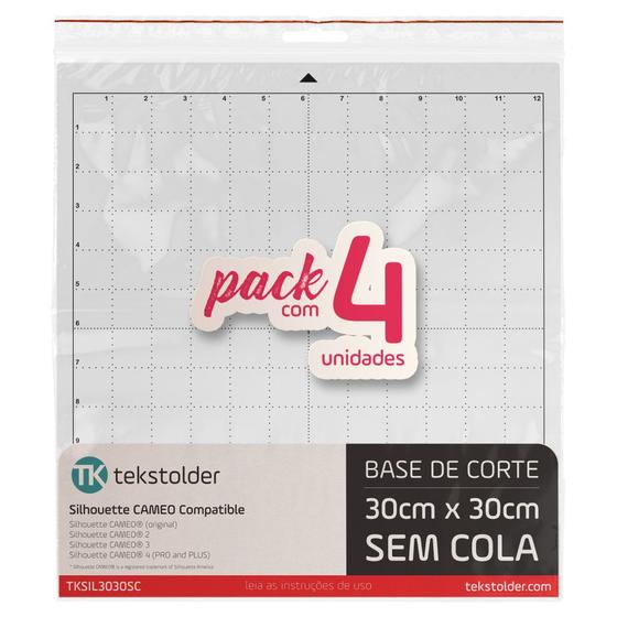 Imagem de Silhouette pack com 4 peças - base de corte 30x30 sem cola