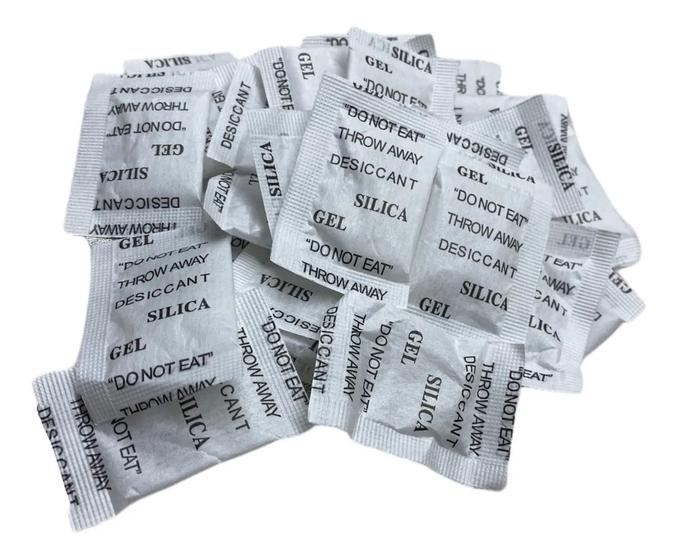 Imagem de Silica Gel 1g-pacote Com 500 Unidades Anti-embaçaste C/ Nf