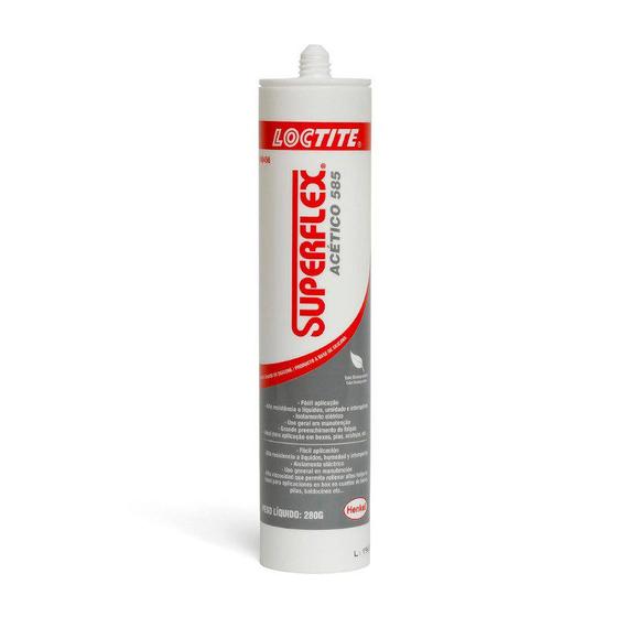 Silicone Acetico 280gr Transparente Superflex 585 Loctite Menor preço em Silicone Acetico 280gr Transparente Superflex 585 Loctite