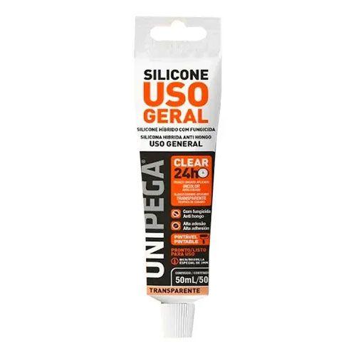 Imagem de Silicone Acético Transparente 50ml - UniPega