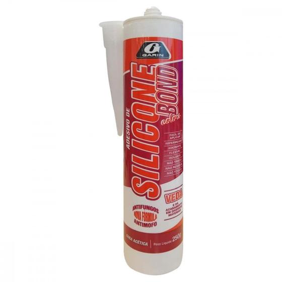 Imagem de Silicone Bond Garin Tubo 250G Branco