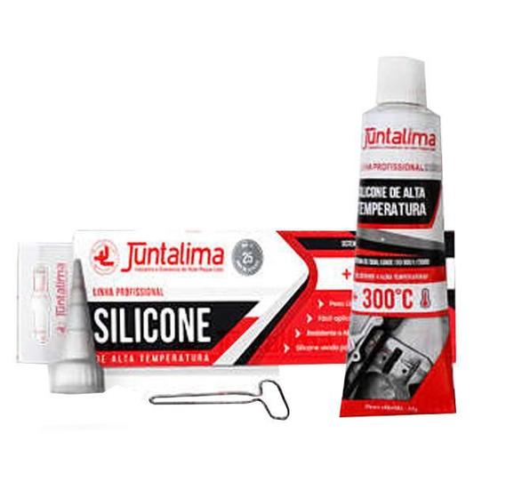 Imagem de Silicone De Alta Temperatura Junta Liquida Cor Cinza 85G