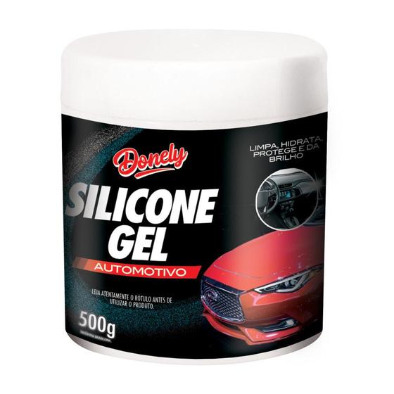 Imagem de Silicone Gel 500g Brilho Proteção Limpeza Hidratação