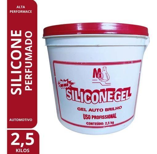 Imagem de Silicone Gel Perfumado Painel De Carro Automotivo 2,5Kg Auto