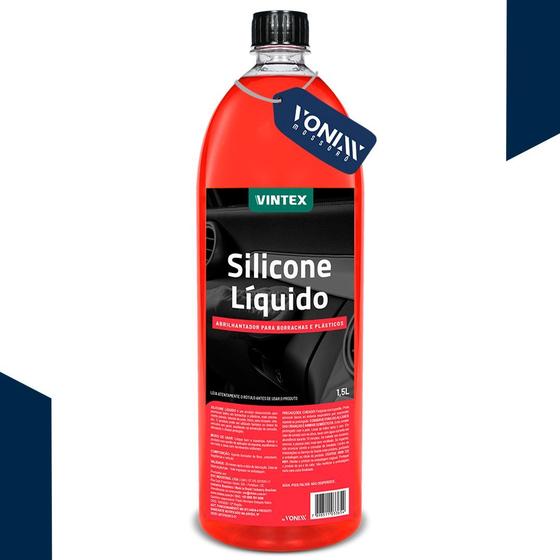 Imagem de Silicone liquido 1,5l - abrilhantador para borrachas e plasticos