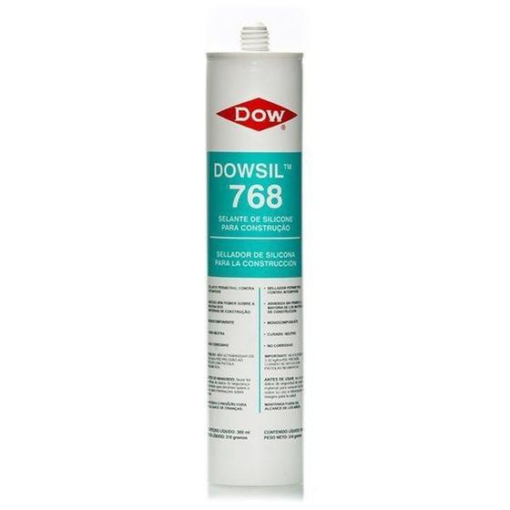 Imagem de Silicone neutro dowsil 768 incolor 300ml / 310grs