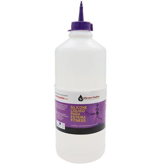 Silicone para Esteira Ergometrica Lubrificante Academia 1L Menor preço em Silicone para Esteira Ergometrica Lubrificante Academia 1L