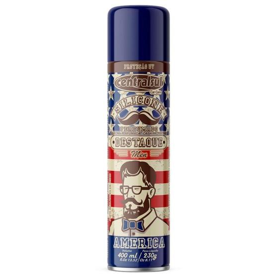 Imagem de Silicone Perfumado Aerosol Men America 400ml - Centralsul