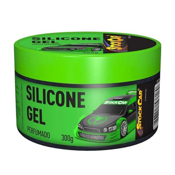 Imagem de Silicone Perfumado Em Gel Para Plástico - Stock Car 300g