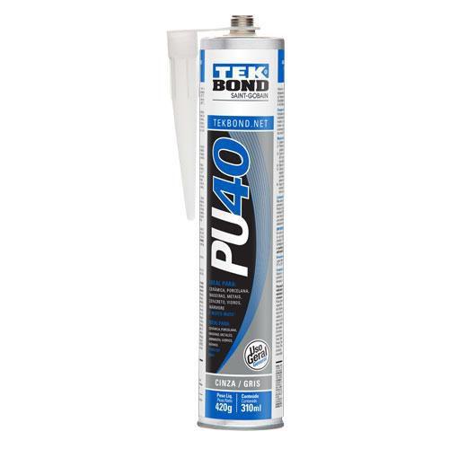 Imagem de Silicone Pu40 Cinza Tekbond 310ml