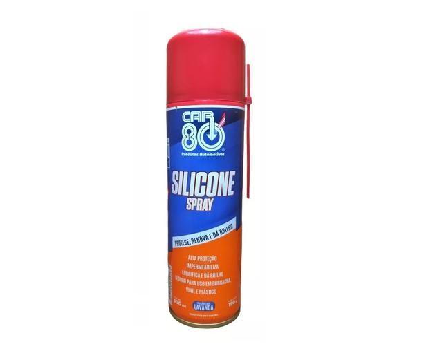 Imagem de Silicone Spray Borrachas Portas Canaletas Plasticos Lavanda