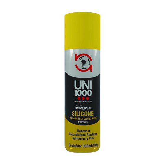 Imagem de Silicone spray carro novo alta performance 300ml - uni1000