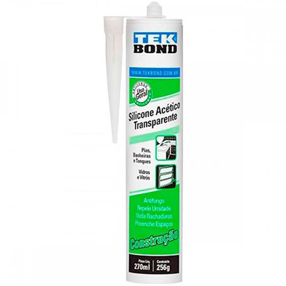 Imagem de Silicone Tek Bond Acet.256G Incolor