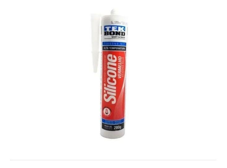 Imagem de Silicone Vermelho Alta Temperatura 280g Tekbond