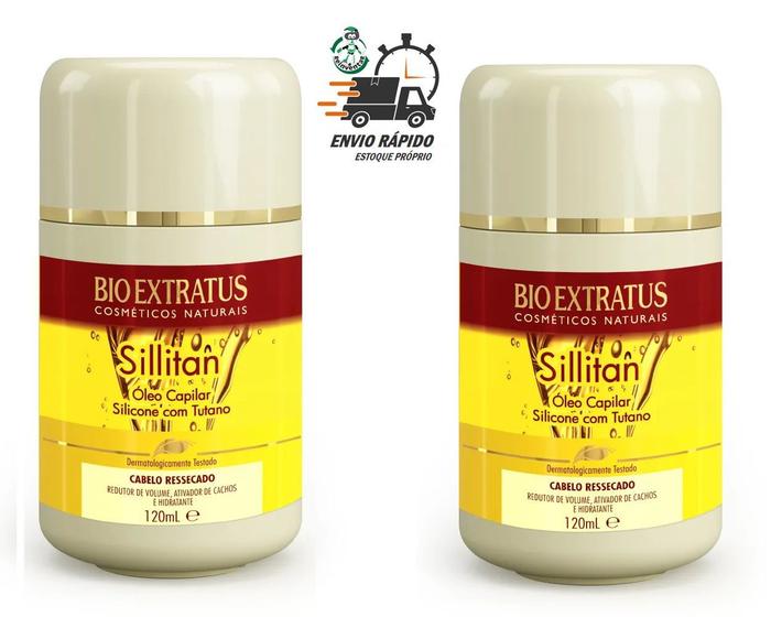 Imagem de Sillitan Óleo Com Tutano Redutor De Volume Bio Extratus X 2