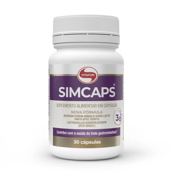Imagem de Simcaps Vitafor Probióticos Saúde Intestinal 
