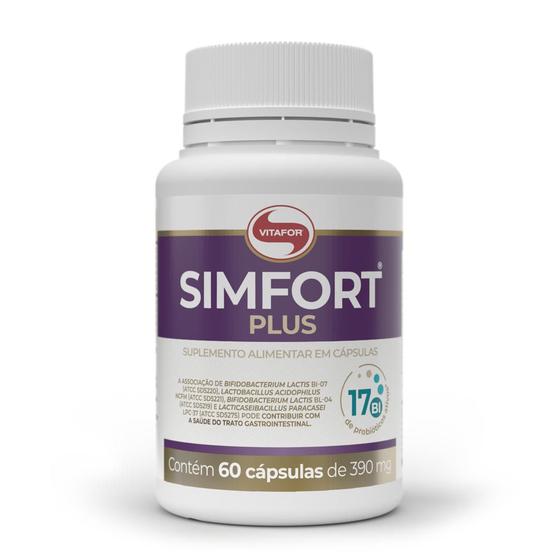 Imagem de Simfort Plus 390mg 60 cápsulas - Vitafor