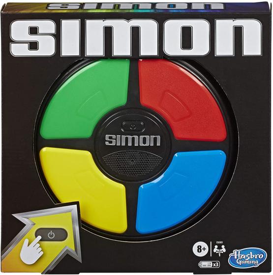 Imagem de Simon Game Jogo de memória eletrônica para crianças de 8 anos ou mais Jogo portátil com luzes e sons Jogabilidade clássica de Simon