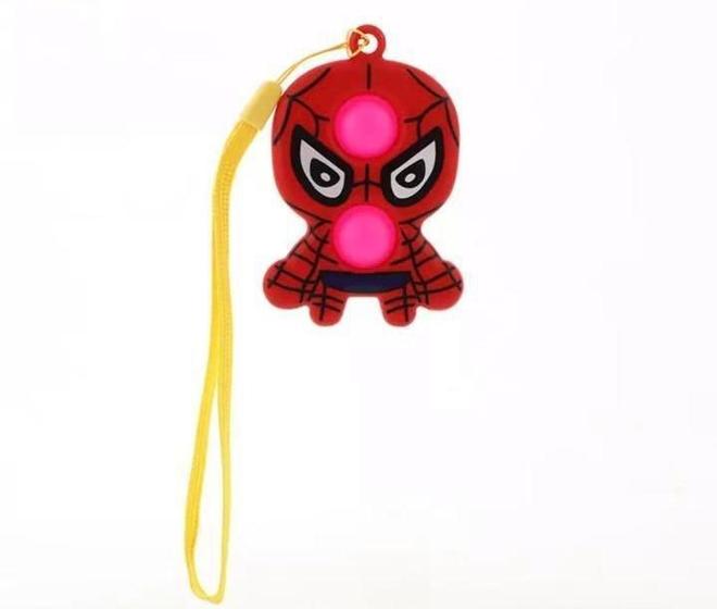 Imagem de Simple Dimple Fidget Toy Bubble Sensorial Homem Aranha