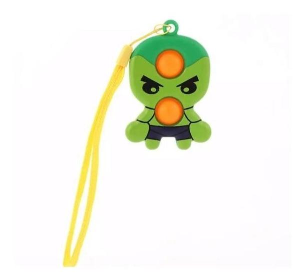 Imagem de Simple Dimple Fidget Toy Bubble Sensorial Hulk Vingadores
