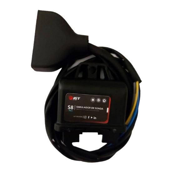 Imagem de Simulador de Sonda DUPLA / FLEX S8 IGT (com chicote) GNV