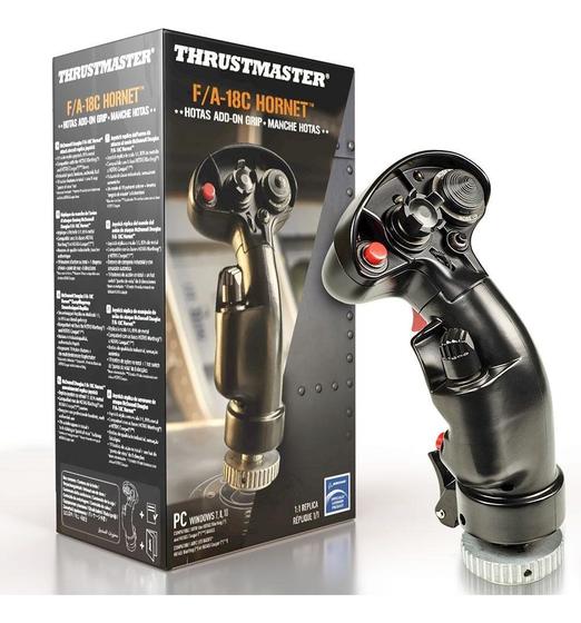 Imagem de Simulador Voô Thrustmaster Joystick F/a 18c Hornet Add-on