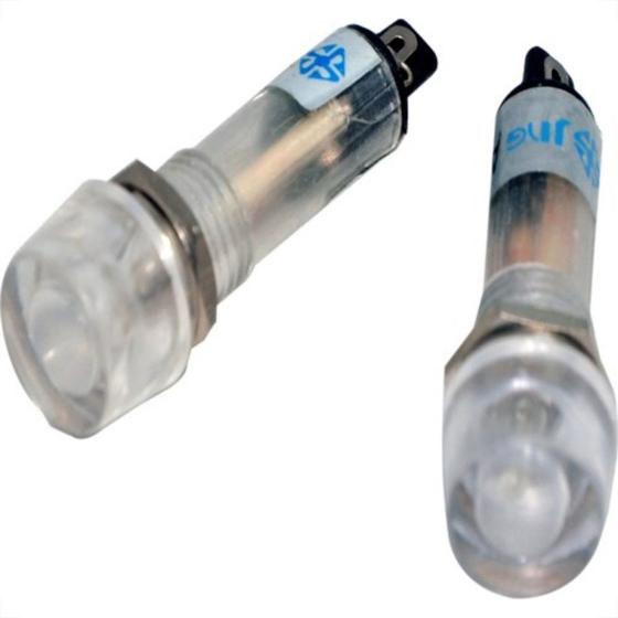 Imagem de Sinaleiro Jng Sem Rabicho Pl101 127V Branco 52181 - Kit C/10