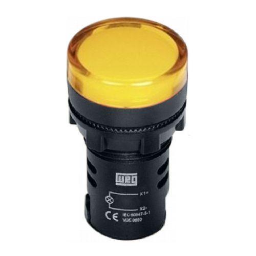 Imagem de Sinaleiro Monobloco CEW-SM3-D23 WEG Amarelo 220V ca