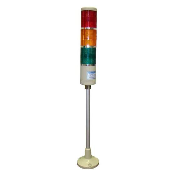 Imagem de Sinalizador Torre 220V Buzzer Vermelho/Verde/Amarelo Intermitente JNG