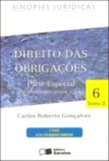 Imagem de Sinopses Jurídicas - Volume 06 Tomo 2 - Direito Das Obrigações (Parte Especial - Respons. Civil) -  