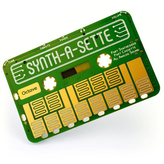 Imagem de Sintetizador Analógico MicroKits Synth-a-Sette - 13 Teclas com Touchpad