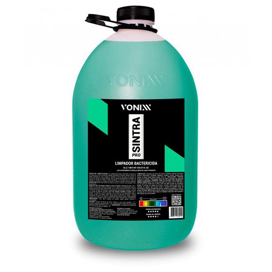 Imagem de Sintra Pro Limpeza Interna Automotiva Bactericida Limpa Painel Plástico  Multiação Vonixx 5l