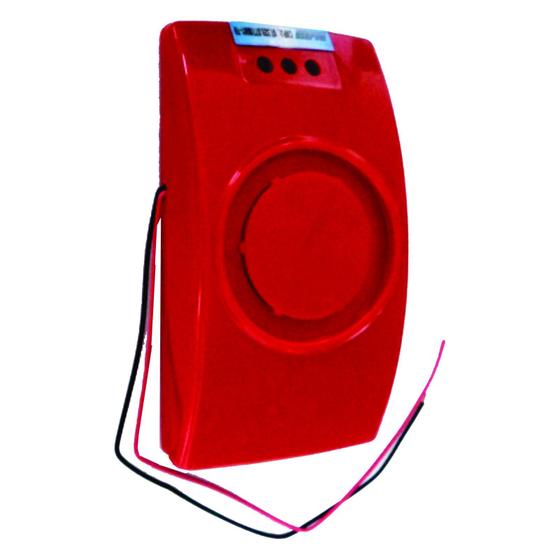 Imagem de Sirene áudio visual 3 LEDS 24v