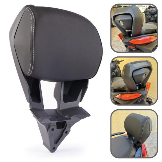 Sissy Bar Encosto Conforto Segurança Garupa Para Scooter Yamaha Xmax