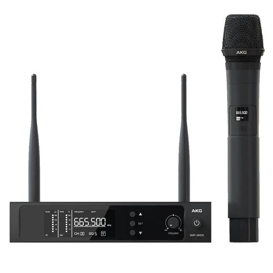 Imagem de Sistema de Microfone sem Fio AKG WP300 Vocal UHF