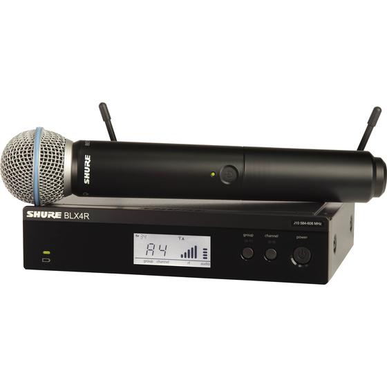 Imagem de Sistema De Microfone Sem Fio De Mao BLX-24RBR/B58 M15 - Shure