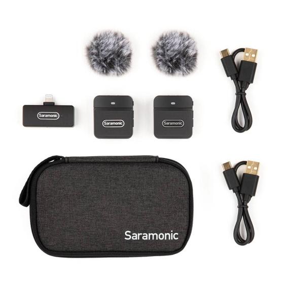 Imagem de Sistema De Microfone Sem Fio Saramonic Blink100 B4 Para Iphone Lightning