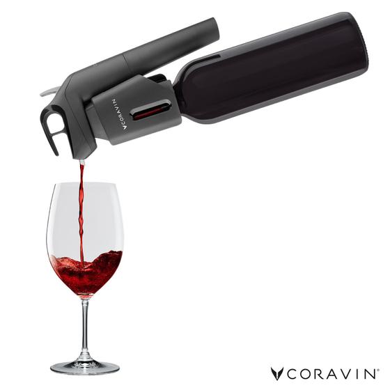 Imagem de Sistema de Preservação de Vinhos Coravin Timeless Three+ Preto - TIMTH