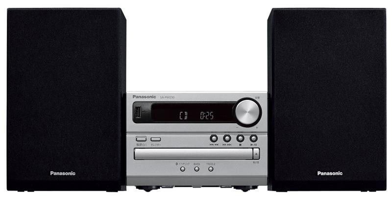 Imagem de Sistema de Som Panasonic SC-PM250-S com CD, USB e Bluetooth