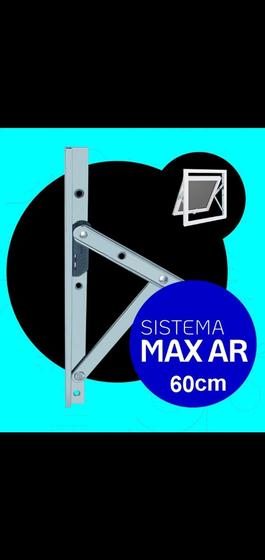 Imagem de Sistema Max ar 60cm  cor alumínio