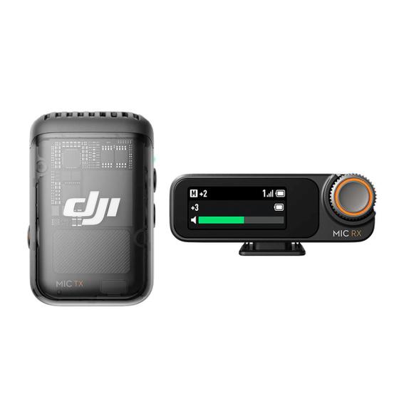 Imagem de Sistema Microfone DJI Mic 2 Wireless Transmissor e Receptor