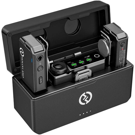 Sistema Microfone Duplo Hollyland LARK MAX Duo Wireless para Câmeras, Filmadoras e SmartPhones (2.4GHz) Menor preço em Sistema Microfone Duplo Hollyland LARK MAX Duo Wireless para Câmeras, Filmadoras e SmartPhones (2.4GHz)