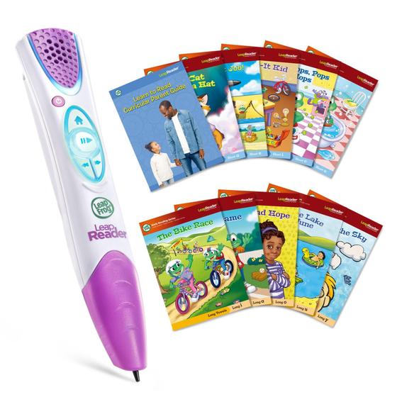 Imagem de Sistema para aprender a ler LeapFrog LeapReader 10 livros Mega Pack