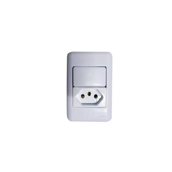 Perlex Sistema Perlex Branca (1 Paralelo+tomada 20a) 3081p/15br ...