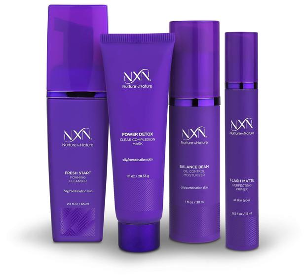 Imagem de Sistema Skincare NXN com Máscara de Argila de Caulim e Controle de Oleosidade