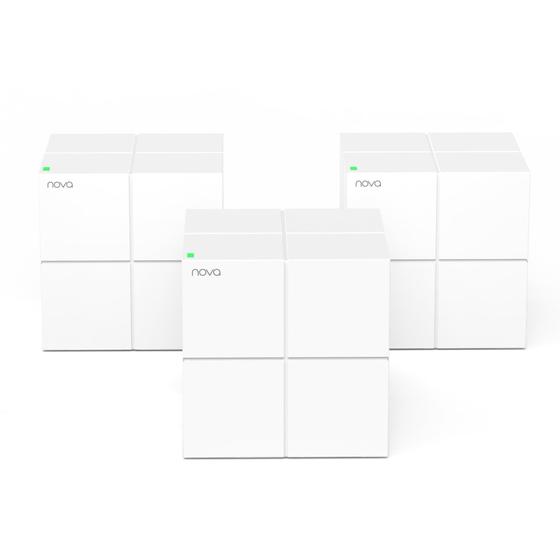 Imagem de Sistema WiFi Mesh Tenda Nova MW6 AC1200 - Pacote com 3 Roteadores