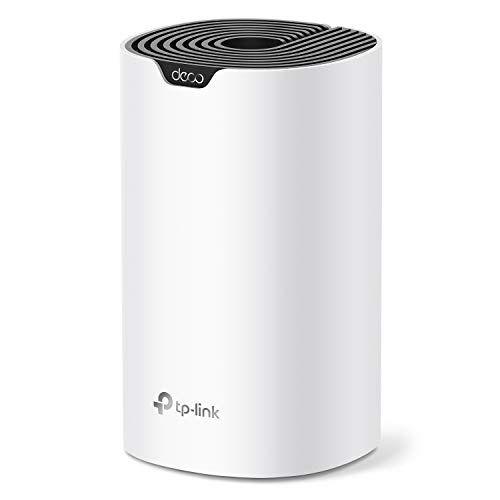 Imagem de Sistema WiFi TP-Link Deco Whole Home Mesh (Deco S4) - Até 2.000 pés quadrados Cobertura, substituição de roteador/extensor WiFi, portas Gigabit, pacote com 1