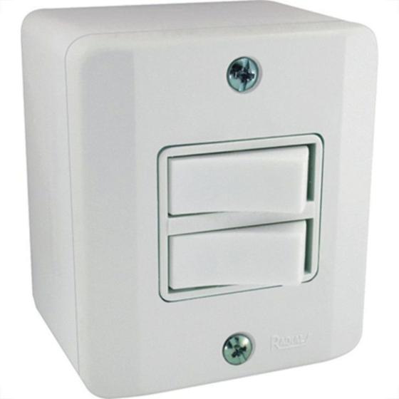Imagem de Sistema X Radial Branco 2Int Simp C/Caixa 1902003