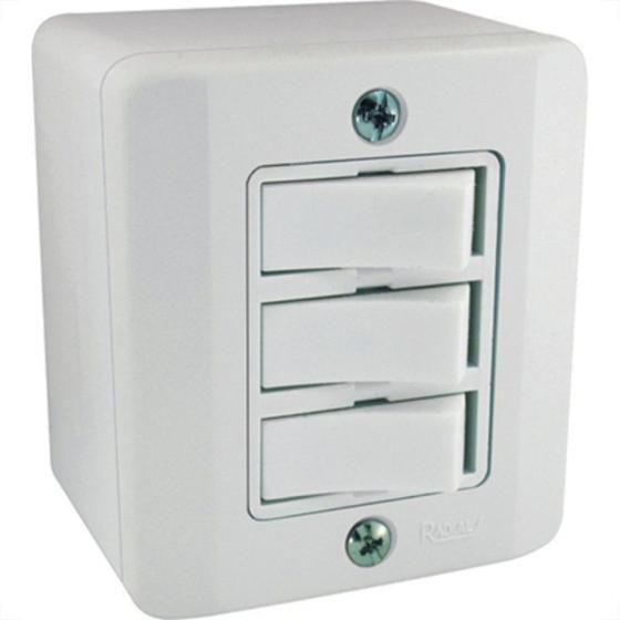 Imagem de Sistema X Radial Branco 3Int Simp C/Caixa 1902004