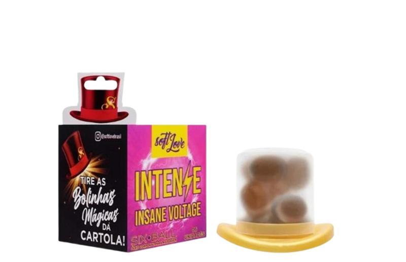 Imagem de Six Ball Intense da Soft Love com 6 Bolinhas